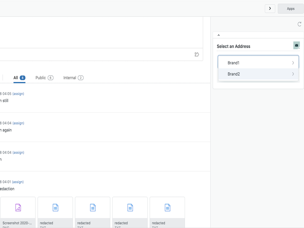 Select an Address feature detail — Product and Project Management app on the Zendesk Marketplace